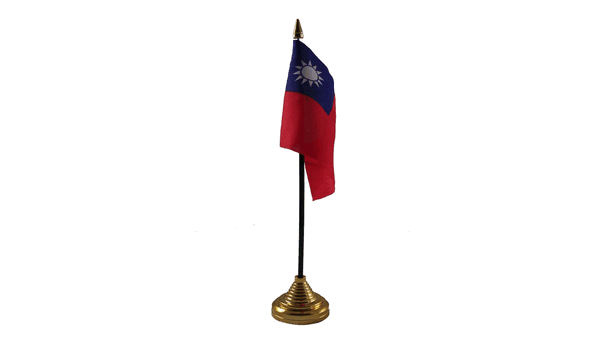 Taiwan Table Flags